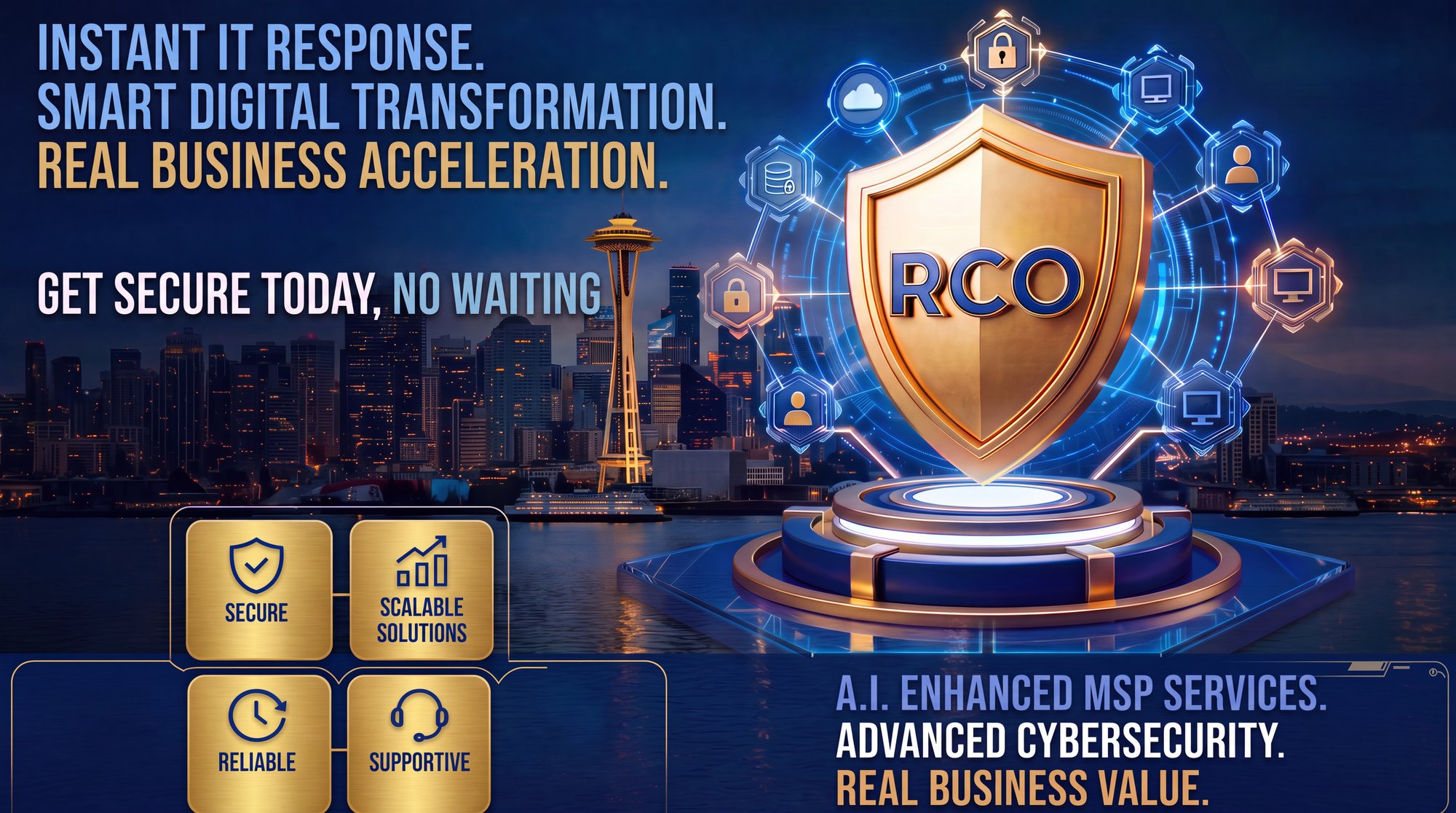 ResistCyber: Instant IT Response. Smart Digital Transformation. Real Business Acceleration. Get secure today, no waiting — secure, reliable, scalable, and supportive Microsoft Defender security.